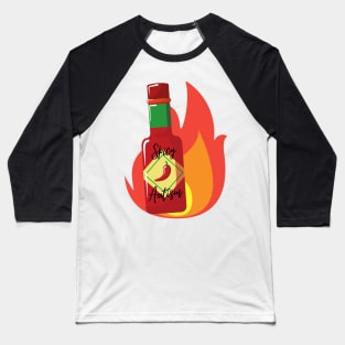 Spicy Autism, Flaming Hot! Perfect Gift for Proud Autistics Baseball T-Shirt